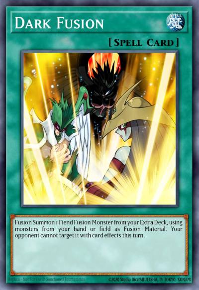 Dark Fusion Common DP06-EN018 Duelist Pack Jaden Yuki 3 Yugioh card