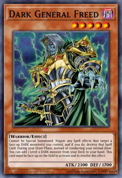 Dark General Freed Common LCYW-EN214 Legendary Collection 3 Yugis World Mega Pack Yugioh card