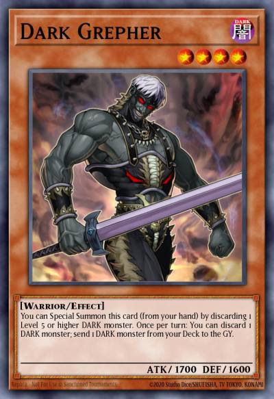 Dark Grepher Super Rare DASA-EN042 Dark Saviors Yugioh card
