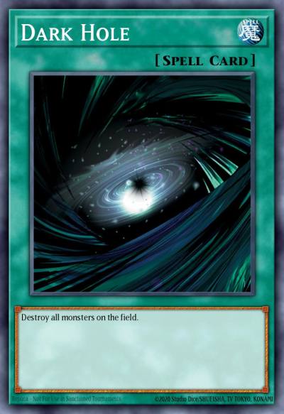 Dark Hole Super Rare YS15-ENY12 2-Player Starter Deck Yuya & Declan Yugioh card