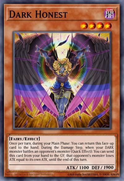 Dark Honest Ultra Rare MP22-EN068 2022 Tin of the Pharaohs Gods Yugioh card