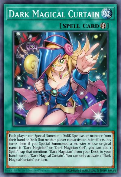 Dark Magical Curtain Grand Master Rare MAMO-EN003 Magnificent Monsters Yugioh card