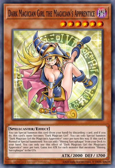 Dark Magician Girl the Magicians Apprentice Quarter Century Secret Rare ALIN-EN004 Alliance Insight Yugioh card