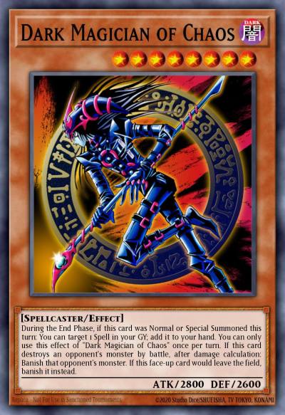 Dark Magician of Chaos Mosaic Rare BP02-EN023 Battle Pack 2 War of the Giants Yugioh card
