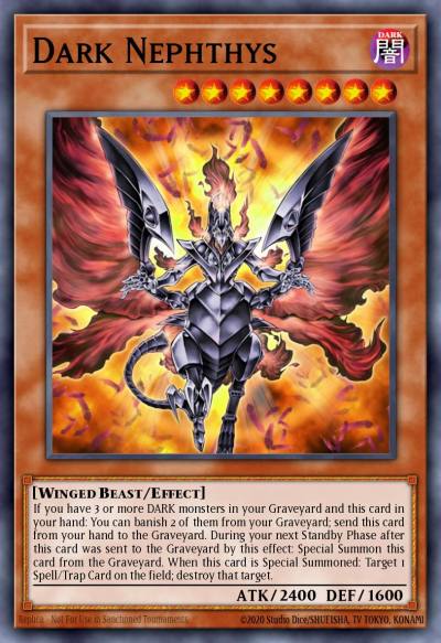 Dark Nephthys Common LCYW-EN211 Legendary Collection 3 Yugis World Mega Pack Yugioh card