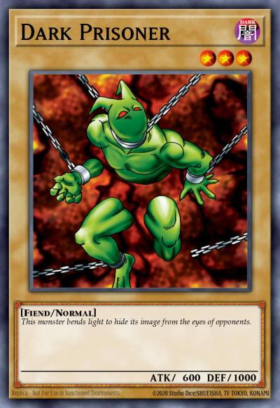 Dark Prisoner Common SS05-ENB06 Speed Duel Starter Decks Twisted Nightmares Yugioh card