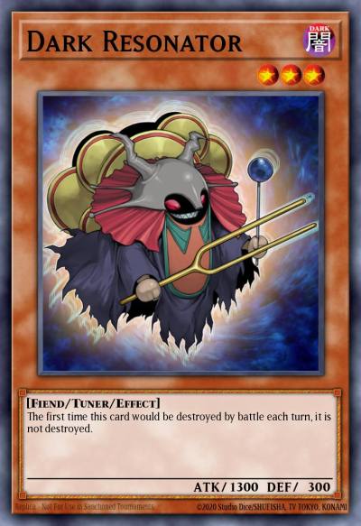 Dark Resonator Common STAS-EN032 2-Player Starter Set Yugioh card