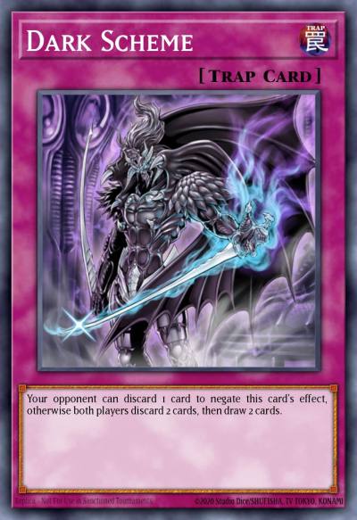 Dark Scheme Common SDGU-EN031 Gates of the Underworld Structure Deck Yugioh card