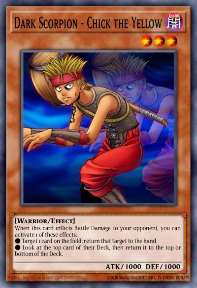 Dark Scorpion - Chick the Yellow Common DCR-026 Dark Crisis Yugioh card