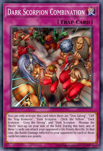 Dark Scorpion Combination Rare DCR-098 Dark Crisis Yugioh card