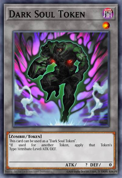 Dark Soul Token Ultra Rare MAMA-EN102 Magnificent Mavens Yugioh card