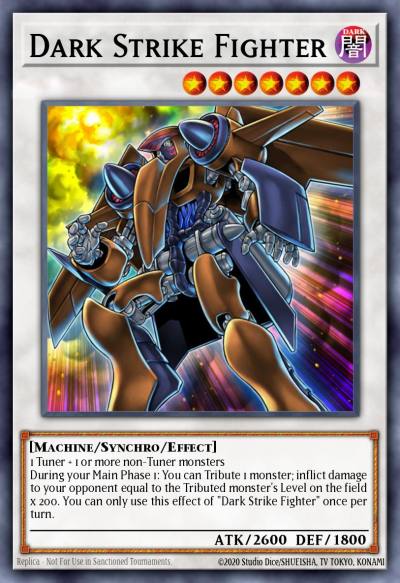 Dark Strike Fighter Super Rare CRMS-EN040 Crimson Crisis Yugioh card