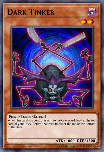Dark Tinker Common CRMS-EN007 Crimson Crisis Yugioh card