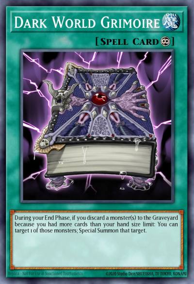 Dark World Grimoire Common LCJW-EN252 Legendary Collection 4 Joeys World Mega Pack Yugioh card