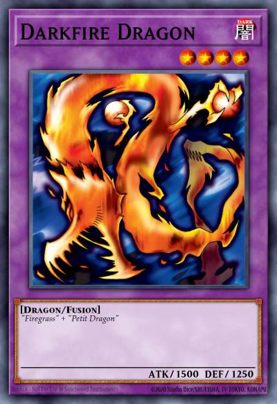 Darkfire Dragon Rare LOB-019 Legend of Blue Eyes White Dragon Yugioh card