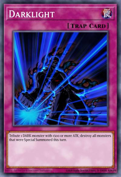 Darklight Super Rare PHSW-EN075 Photon Shockwave Yugioh card