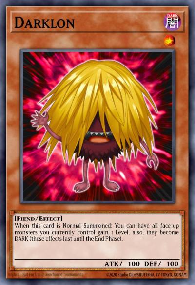 Darklon Common ORCS-EN002 Order of Chaos Yugioh card