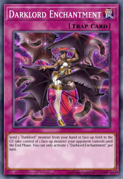 Darklord Enchantment Rare MZMU-EN124 Maze of Muertos Yugioh card