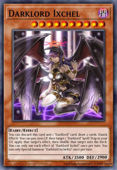 Darklord Ixchel Secret Rare BLRR-EN076 Battles of Legend Relentless Revenge Yugioh card