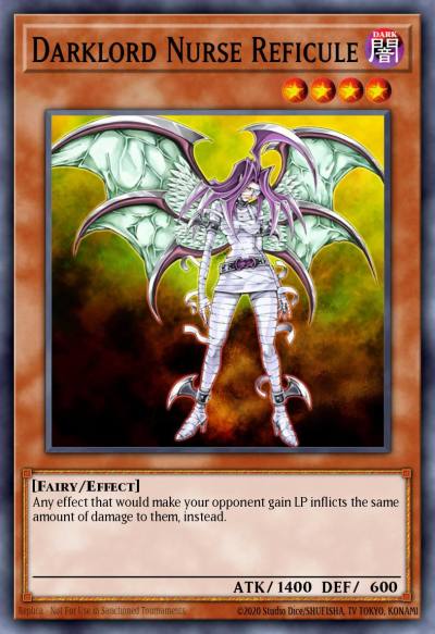 Darklord Nurse Reficule Super Rare DESO-EN048 Destiny Soldiers Yugioh card