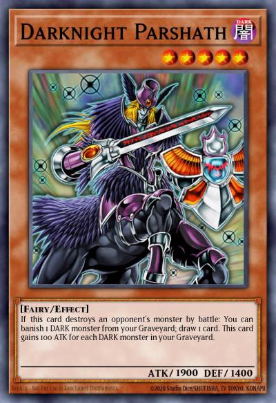Darknight Parshath Common LCYW-EN213 Legendary Collection 3 Yugis World Mega Pack Yugioh card