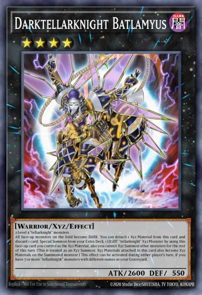 Darktellarknight Batlamyus Ultra Rare INOV-EN051 Invasion Vengeance Yugioh card