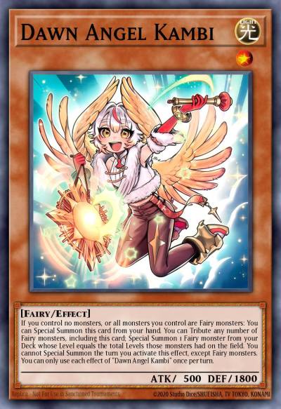 Dawn Angel Kambi Common ALIN-EN081 Alliance Insight Yugioh card