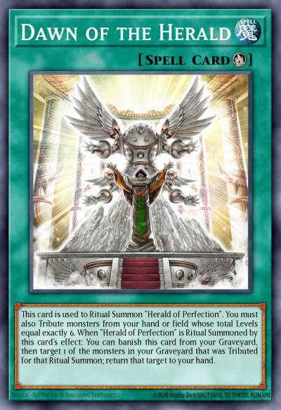 Dawn of the Herald Common AP07-EN022 Astral Pack Seven Yugioh card