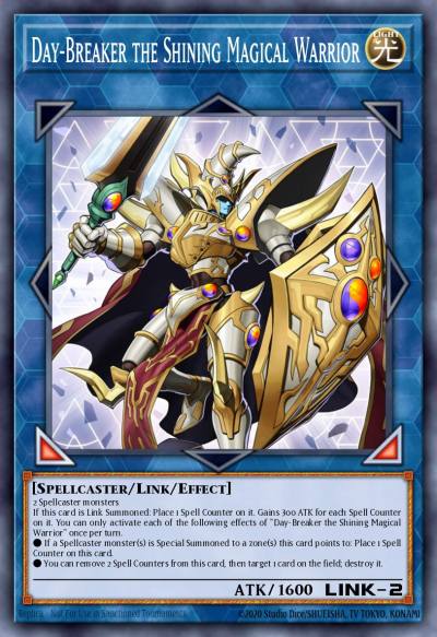Day-Breaker the Shining Magical Warrior Ultra Rare SR08-EN040 Structure Deck Order of the Spellcasters Yugioh card