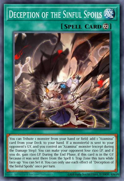 Deception of the Sinful Spoils Prismatic Secret Rare MP25-EN113 2025 Mega-Pack Tin Yugioh card