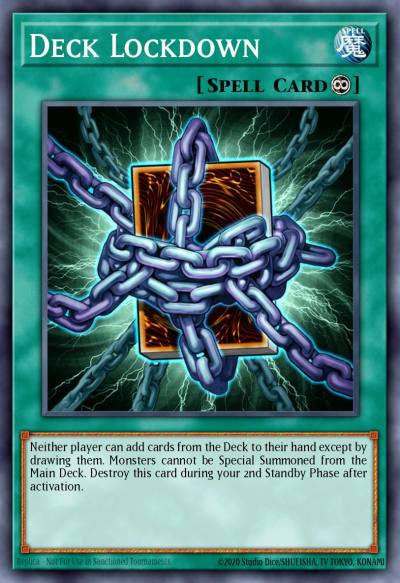 Deck Lockdown Common AP03-EN023 Astral Pack Three Yugioh card