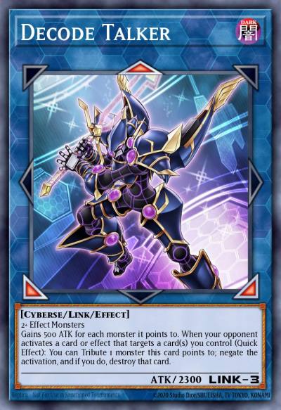 Decode Talker Ultra Rare DUDE-EN023 Duel Devastator Yugioh card