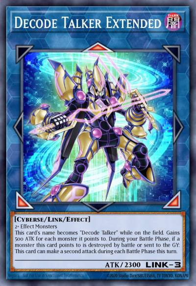 Decode Talker Extended Ultra Rare DUDE-EN024 Duel Devastator Yugioh card