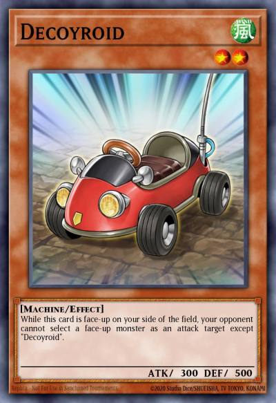 Decoyroid Common POTD-EN010 Power of the Duelist Yugioh card