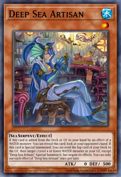 Deep Sea Artisan Common MP21-EN049 2021 Tin of Ancient Battles Yugioh card