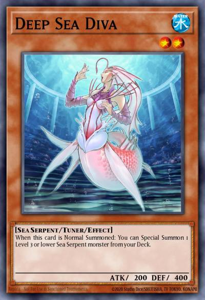 Deep Sea Diva Ultra Rare DUSA-EN079 Duelist Saga Yugioh card