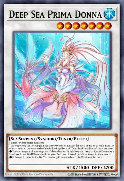 Deep Sea Prima Donna Common MP21-EN066 2021 Tin of Ancient Battles Yugioh card