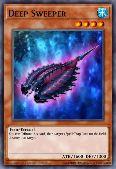 Deep Sweeper Common ABYR-EN007 Abyss Rising Yugioh card