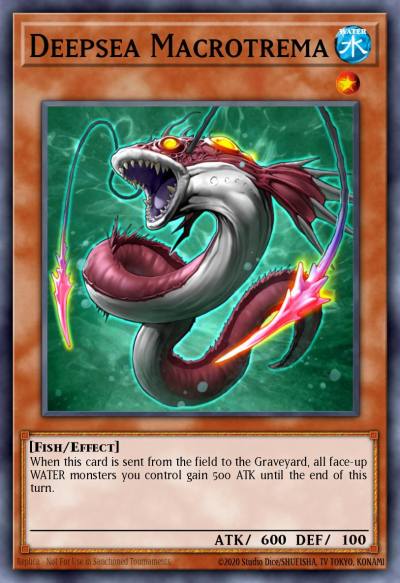 Deepsea Macrotrema Rare PTDN-EN083 Phantom Darkness Yugioh card