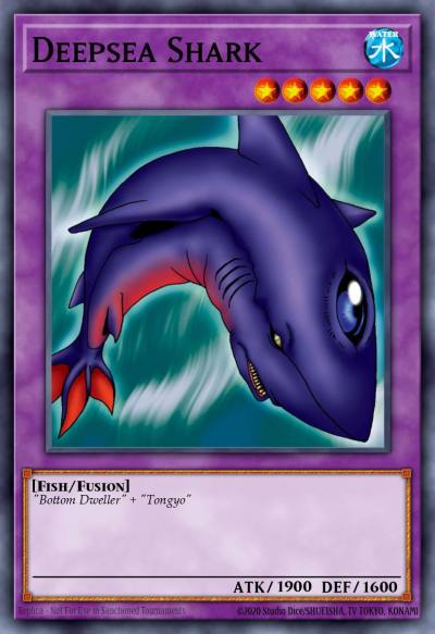 Deepsea Shark Common MRD-038 Metal Raiders Yugioh card