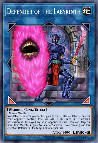 Defender of the Labyrinth Common MP20-EN127 2020 Tin of Lost Memories Mega Pack Yugioh card