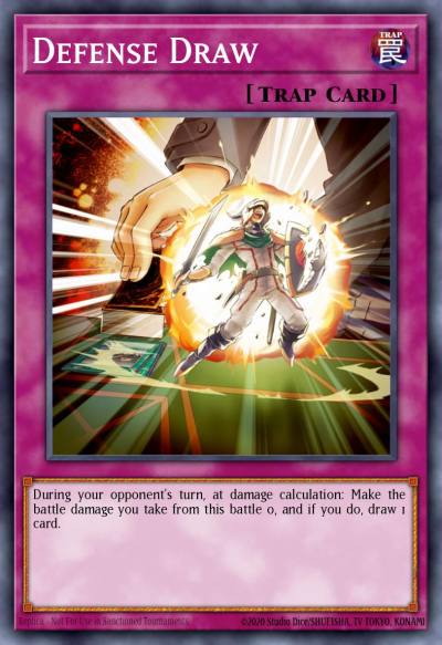 Defense Draw Common DEM3-EN019 Demo Deck 2016 Yugioh card