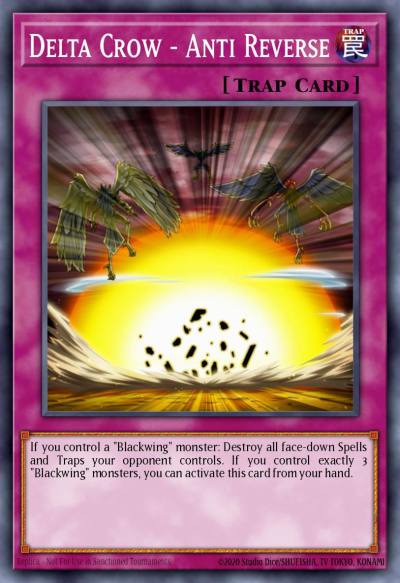 Delta Crow - Anti Reverse Rare DL17-EN019 Duelist League 17 participation cards Yugioh card