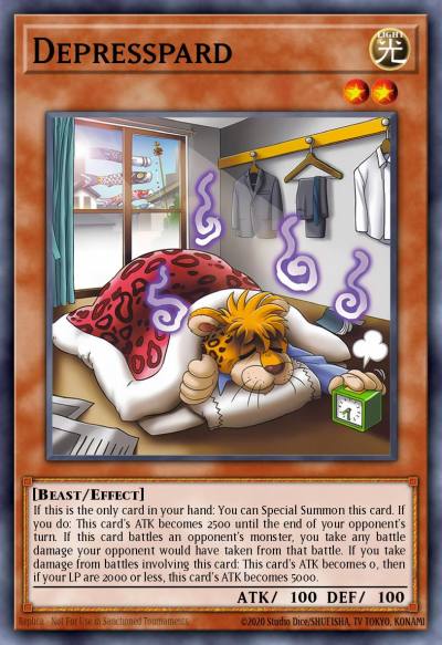 Depresspard Common MP25-EN387 2025 Mega-Pack Tin Yugioh card