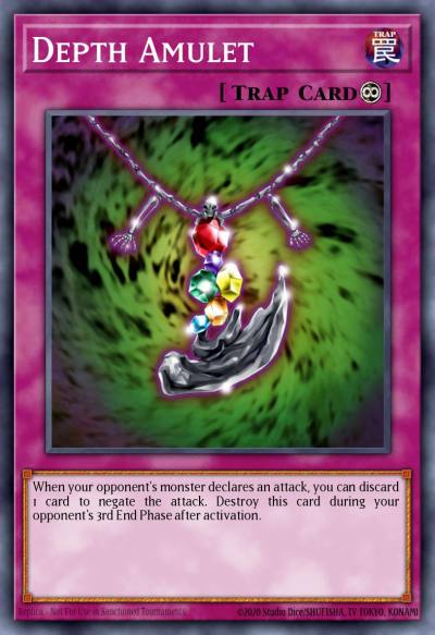 Depth Amulet Common ANPR-EN070 Ancient Prophecy Yugioh card