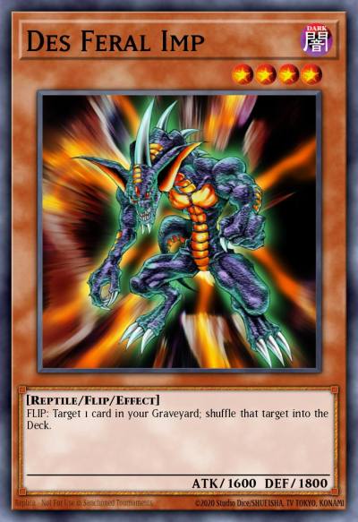 Des Feral Imp Ultra Rare KC01-EN026 25th Anniversary Ultimate Kaiba Set Yugioh card