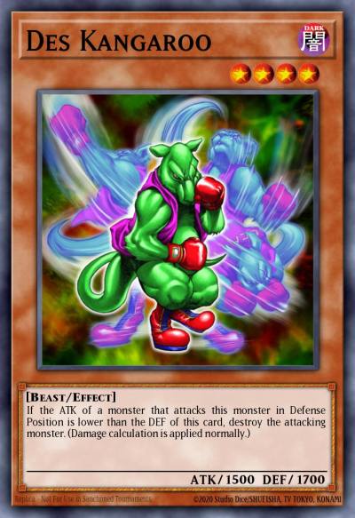 Des Kangaroo Common DR2-EN005 Dark Revelation Volume 2 Yugioh card