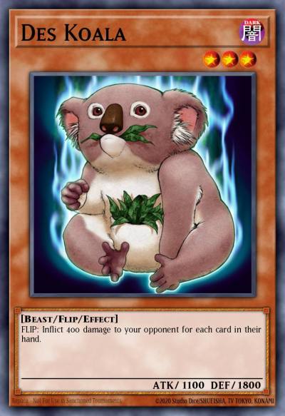 Des Koala Rare DR1-EN132 Dark Revelation Volume 1 Yugioh card