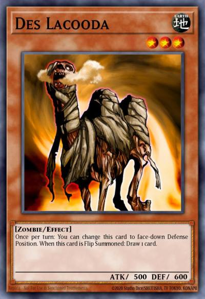 Des Lacooda Common AP03-EN018 Astral Pack Three Yugioh card