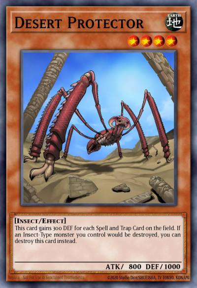 Desert Protector Common CRMS-EN034 Crimson Crisis Yugioh card